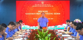 VKSND thành phố Hà Nội tổ chức Hội nghị giao ban một cấp...