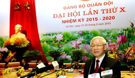 Phát biểu của Tổng Bí thư tại Đại hội Đảng bộ Quân đội lần thứ X