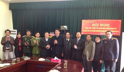 Tổng kết công tác Khối Nội chính huyện Quốc Oai năm 2015