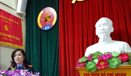VKSND huyện Phú Xuyên tổ chức Hội nghị triển khai công tác năm 2016