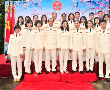 VKSND quận Hoàng Mai tổ chức lễ phát động Thi đua điểm năm 2016