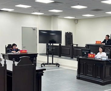 Viện KSND huyện Gia Lâm phối hợp cùng Tòa án nhân dân huyện tổ chức phiên...
