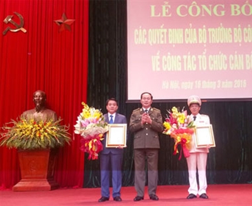 Thiếu tướng Đoàn Duy Khương được bổ nhiệm làm Giám đốc Công an Hà Nội