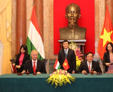 Lễ Ký Hiệp định tương trợ tư pháp về hình sự giữa Việt Nam và Hung-ga-ri