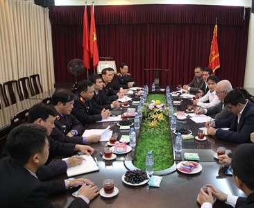 Viện kiểm sát nhân dân thành phố Hà Nội tiếp đón Đoàn đại biểu Viện kiểm sát...