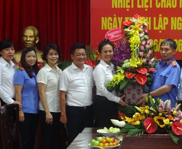 VIỆN KSND QUẬN HAI BÀ TRƯNG TƯNG BỪNG CHÀO MỪNG KỶ NIỆM NGÀY THÀNH LẬP NGÀNH...