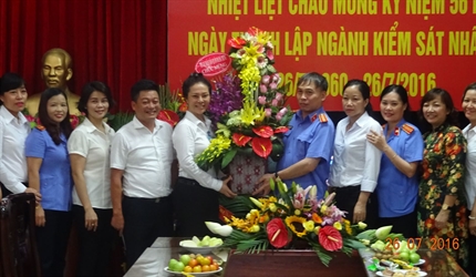 VIỆN KSND QUẬN HAI BÀ TRƯNG TƯNG BỪNG CHÀO MỪNG KỶ NIỆM NGÀY THÀNH LẬP...
