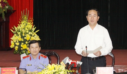 Chủ tịch nước yêu cầu "Ngành KSND cần đẩy mạnh tuyên truyền, PBGDPL tới...