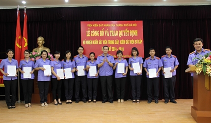 Kế hoạch thi chức danh Kiểm sát viên năm 2016