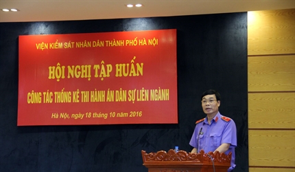 VIỆN KIỂM SÁT NHÂN DÂN TP HÀ NỘI TỔ CHỨC HỘI NGHỊ TẬP HUẤN THỰC HIỆN...