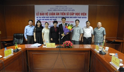 Ngành Kiểm sát Hà Nội thêm một Tiến sĩ luật