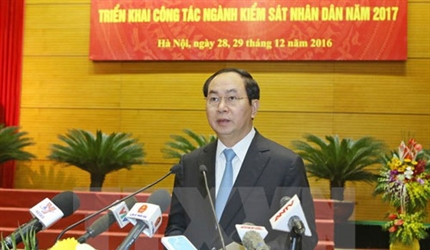 Khai mạc Hội nghị Triển khai công tác ngành Kiểm sát nhân dân năm 2017