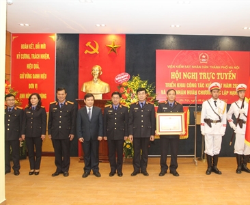 Đón nhận Huân chương Độc lập Hạng ba - Viện KSND thành phố Hà Nội tiếp tục...