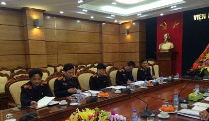 Phòng 1 – Viện kiểm sát NDTP Hà Nội tổ chức hội nghị triển khai công...