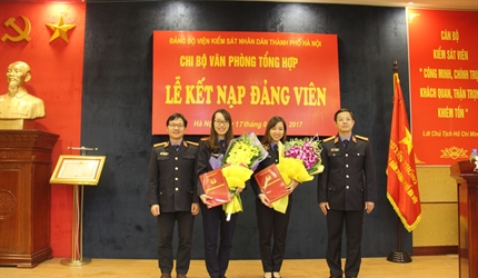 Năm thứ hai thực hiện Nghị quyết Đại hội, Đảng bộ Viện KSND thành phố...