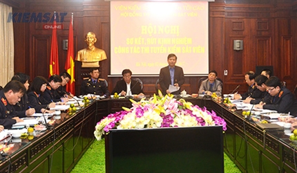 Viện trưởng VKSNDTC Lê Minh Trí: “Thay đổi đề thi tuyển Kiểm sát viên...
