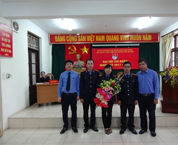 Chi đoàn Viện KSND huyện Gia Lâm tổ chức thành công Đại hội nhiệm kỳ 2017 - 2018