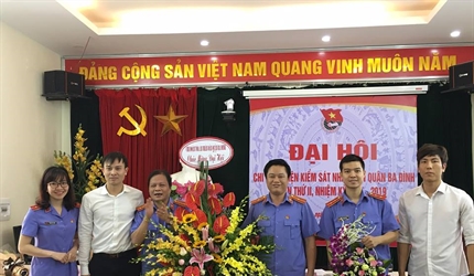 Viện KSND quận Ba Đình tổ chức thành công đại hội Chi đoàn nhiệm kỳ...