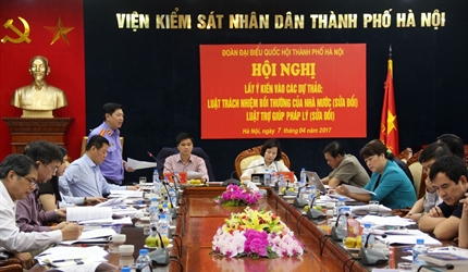 Hội nghị lấy ý kiến vào dự thảo Luật Trách nhiệm bồi thường của Nhà...