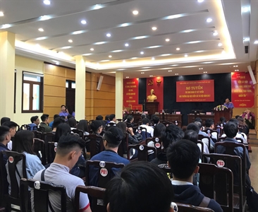 Viện KSND TP Hà Nội tổ chức sơ tuyển thí sinh đăng ký xét tuyển Đại học Kiểm...