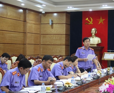 Tập thể Lãnh đạo Viện KSND thành phố Hà Nội làm việc với Ban pháp chế HĐND...