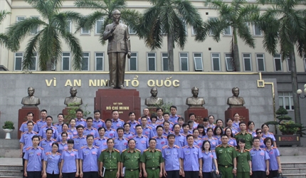 KHAI GIẢNG LỚP ĐÀO TẠO, BỒI DƯỠNG KỸ NĂNG, NGHIỆP VỤ LẤY LỜI KHAI, PHÚC...