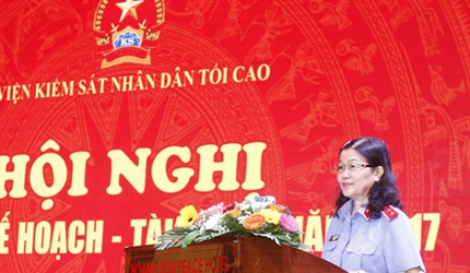 Hội nghị công tác Kế hoạch - Tài chính năm 2017